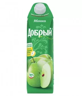 Сок добрый яблочный 1л — заказать с доставкой в Добрянке