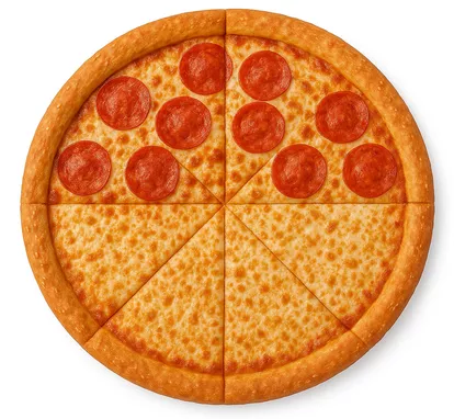 2 в 1: Пепперони + сырная — заказать с доставкой в Добрянке